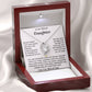 To Our Beloved Daughter From Mom & Dad - Forever Love Heart Necklace