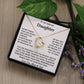 To Our Beloved Daughter From Mom & Dad - Forever Love Heart Necklace
